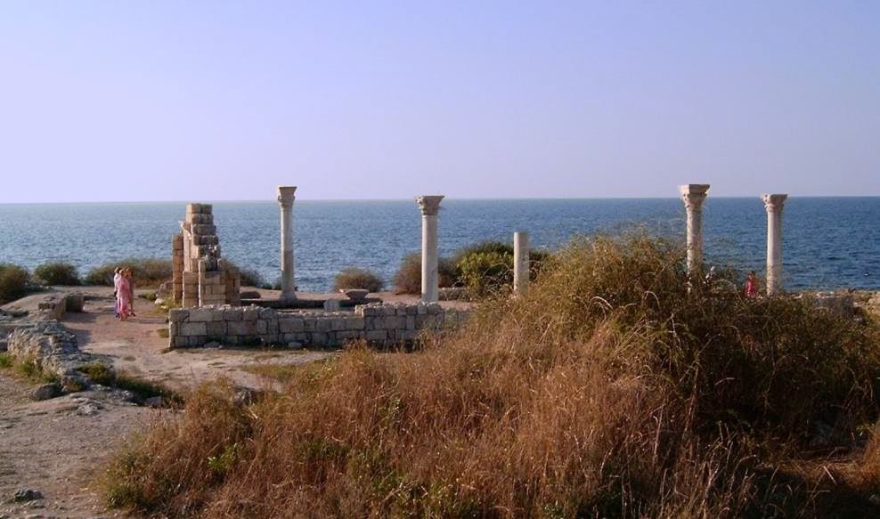 Ruinen von Chersonesos in Sewastopol