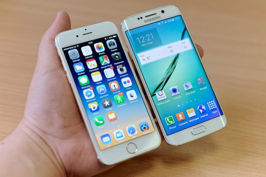 Produktstarts in Russland: Samsung Galaxy S6 und iPhone 6