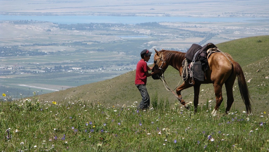 Gebirge in Kirgistan