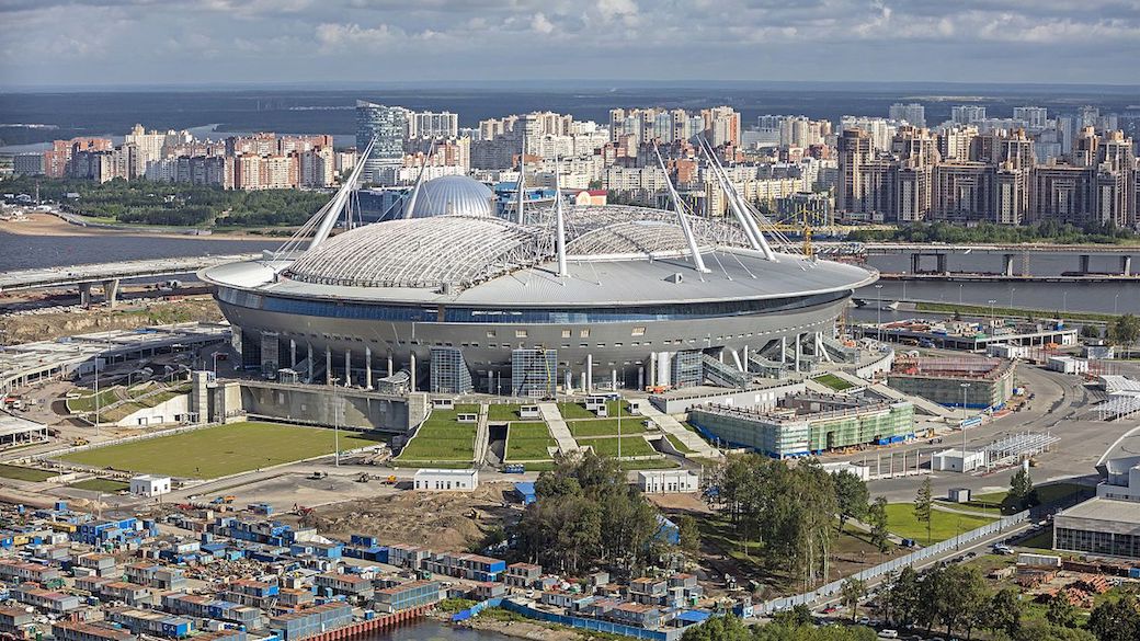 Krestowski-Stadion in Sankt Petersburg