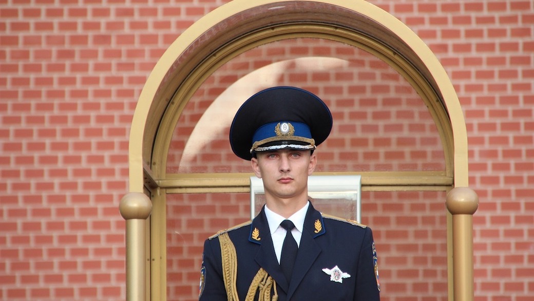 Sicherheitspersonal in Russland