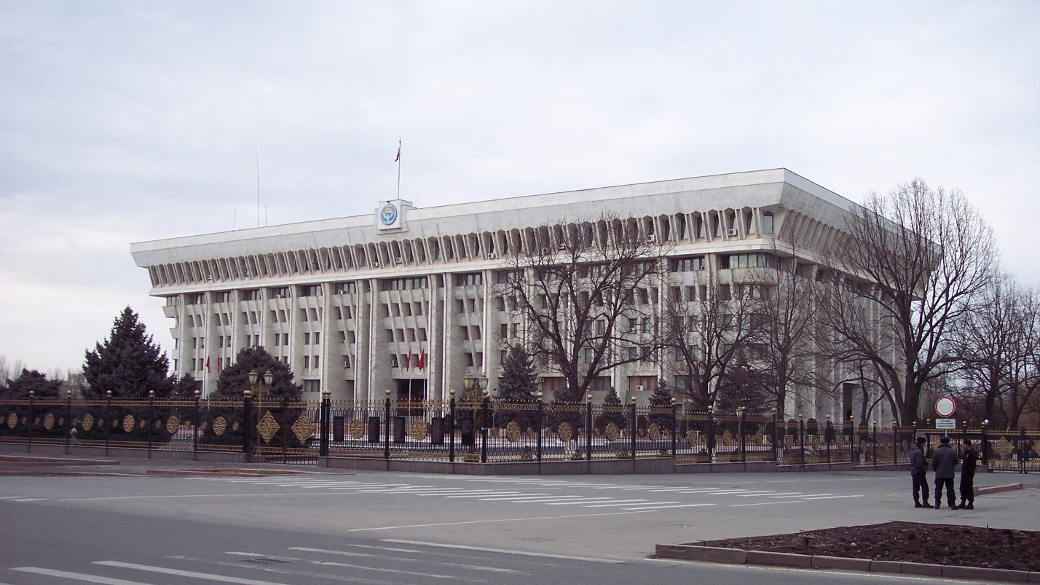 Regierung in Bischkek, Kirgistan