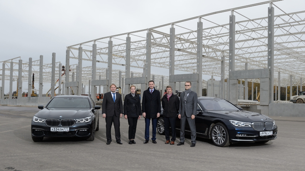 Neues BMW Logistik-Zentrum in Russland