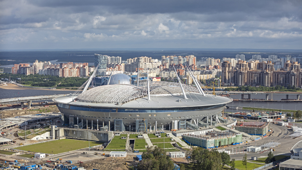 Krestowski-Stadion in Sankt-Petersburg
