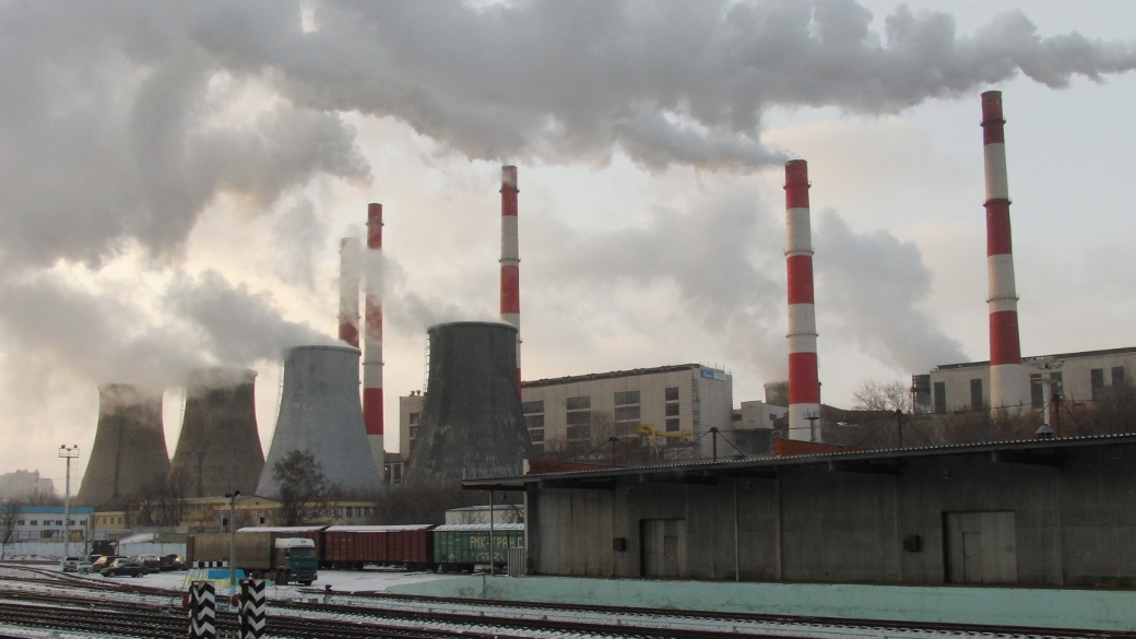 Kraftwerk in Moskau