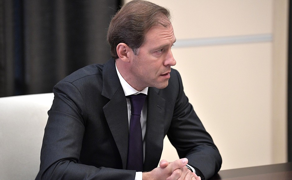 Industrieminister Denis Manturow