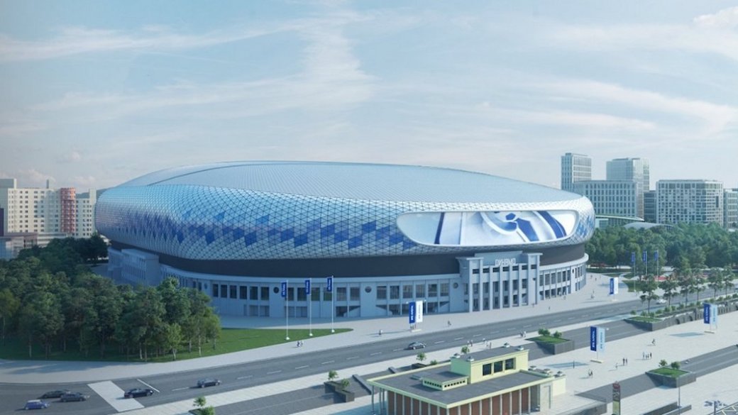 Dynamo-Fußballstadion in Moskau