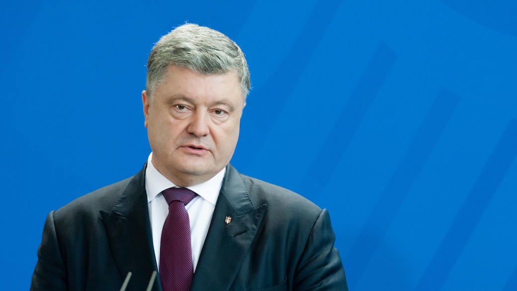 President Poroschneko aus Ukraine