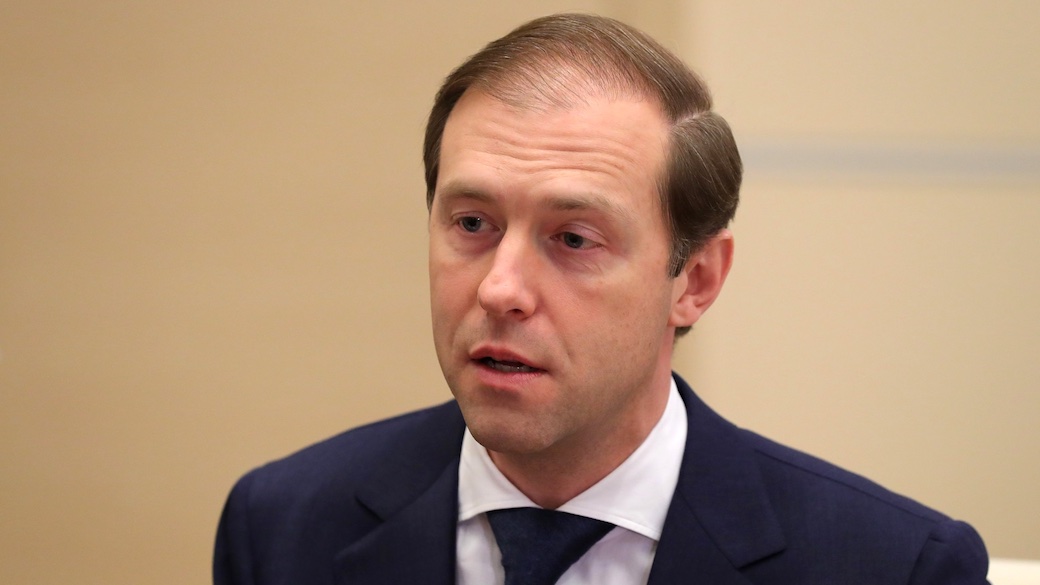 Industrieminister Denis Manturov