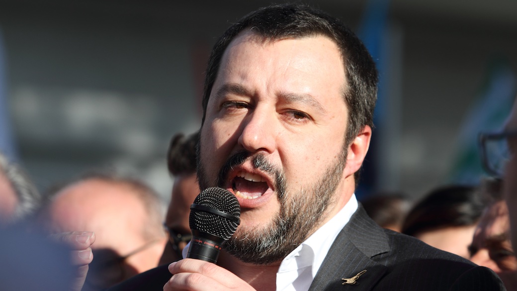 Matteo Salvini Stellvertretender Ministerpräsident von Italien