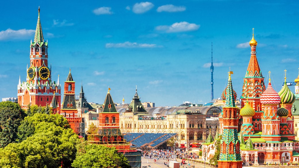 Moskau Kreml Roter Platz