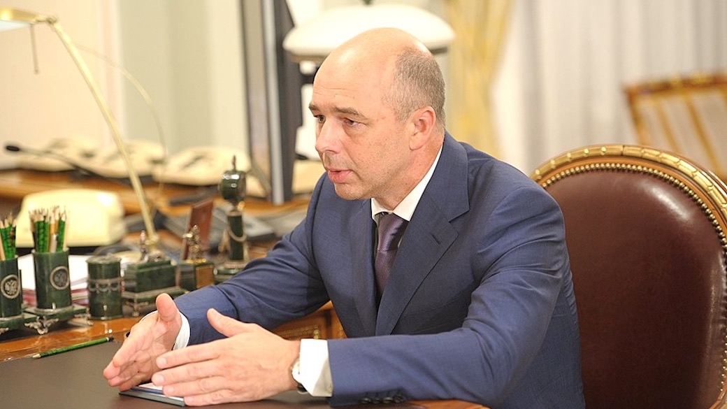 Russland Finanzminister Anton Siluanov