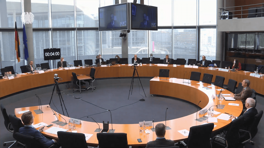 Bundestag Wirtschaftsausschuss zu Russland