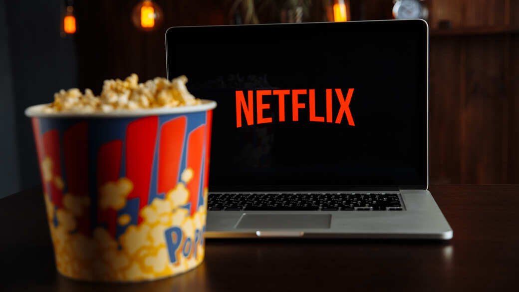 Netflix und Popcorn