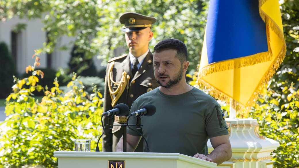 Unabhängigkeitstag Ukraine Selenskyi Rede